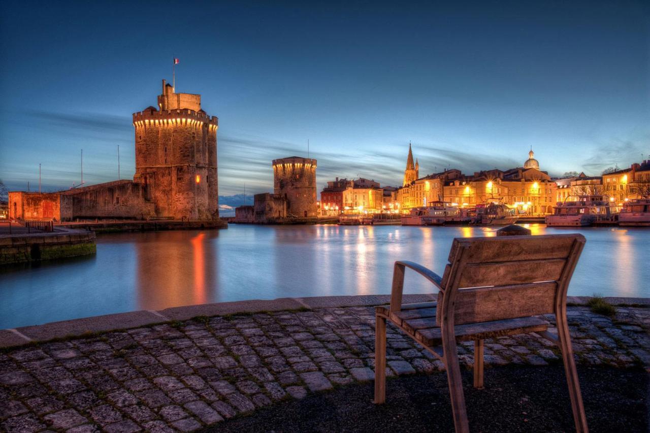 Blue Studio Cosy Et Calme Proche Du Centre Avec Tv Et Wifi La Rochelle  Bagian luar foto